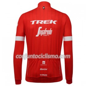Maillot mangas largas 2018 Trek-Segafredo N001